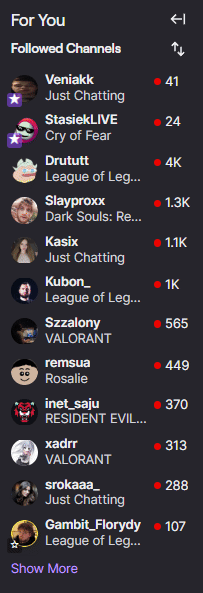 Pinning streamers feature preview